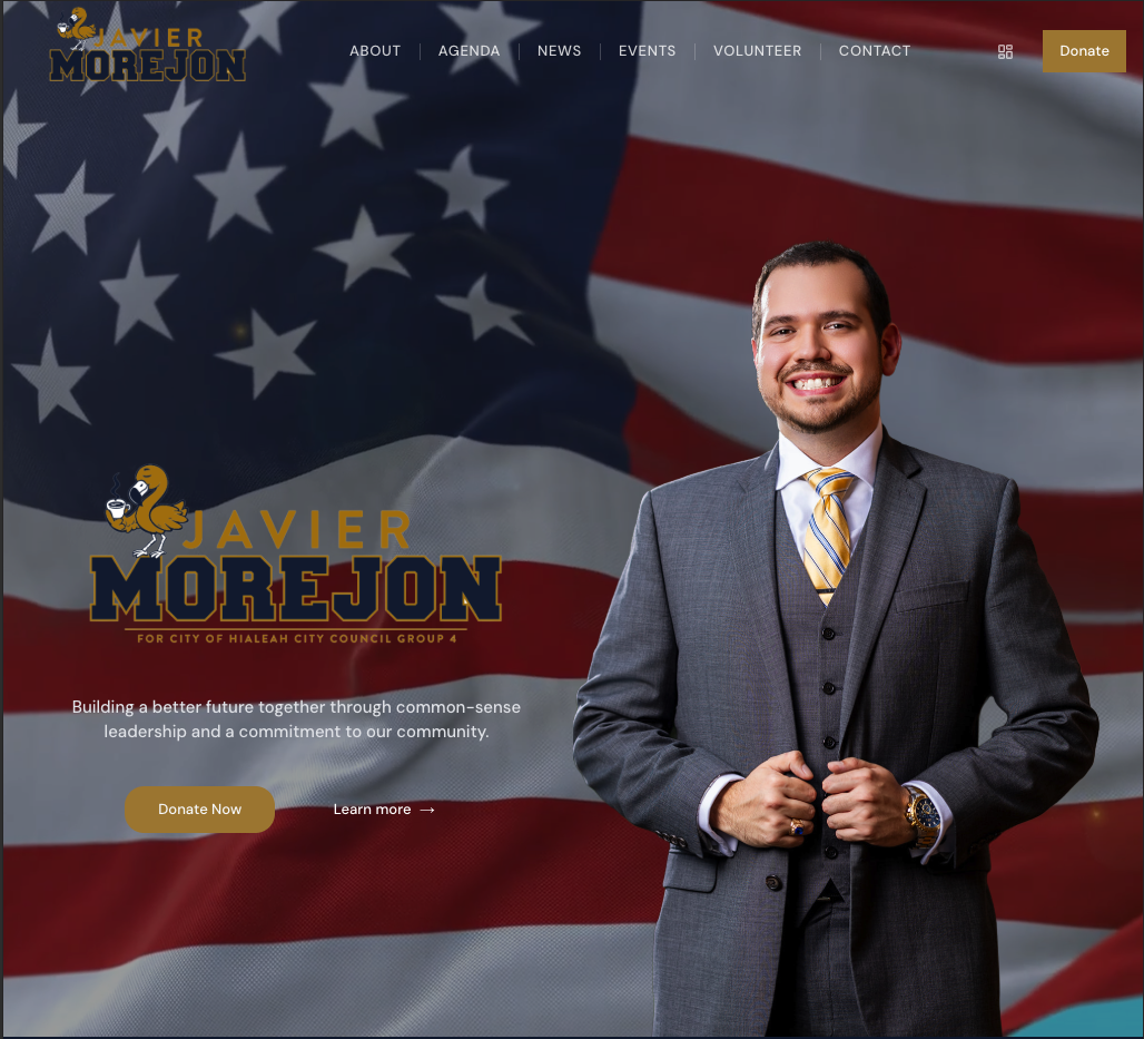 Councilman Campaign Website